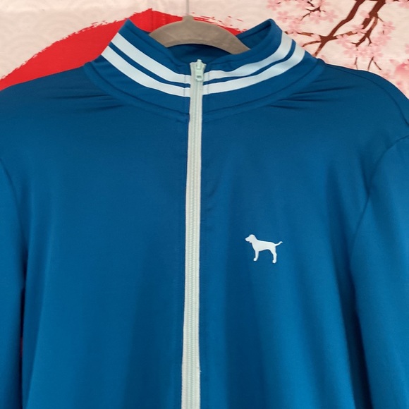 😎PINK VICTORIA SECRET PULLOVER 3/4 ZIP🔥 - Picture 2 of 4